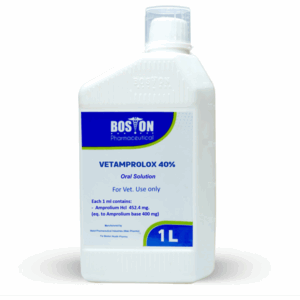 Vetamprolox 40% (Amprolium 40% Oral Solution)